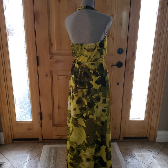 EUC Jessica Simpson Halter Maxi Dress Women's  Small - Picture 3 of 7